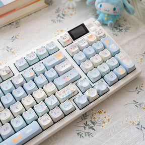 ACGAM x Maorbeng Happy Doggy MAO Profile Keycap Set 141 Keys