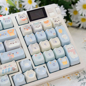 ACGAM x Maorbeng Happy Doggy MAO Profile Keycap Set 141 Keys