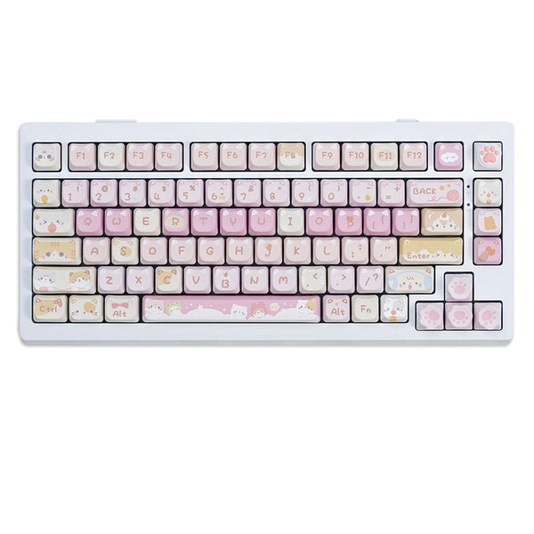 ACGAM x Maorbeng Meow Squad MAO Profile Keycap Set 141 Keys