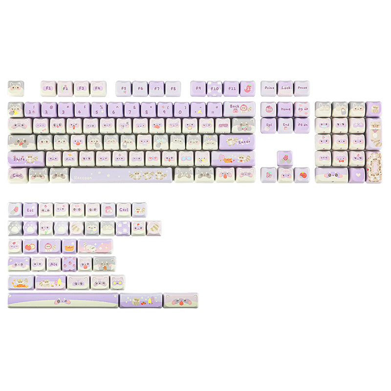 ACGAM x Maorbeng Raccoon Dynasty Keycap Set - Thumbnail 2