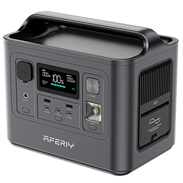AFERIY P010 Portable Power Station 512Wh Capacity 800W Output