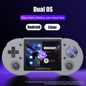 ANBERNIC RG353P เกมคอนโซลพกพา Android Linux Dual OS