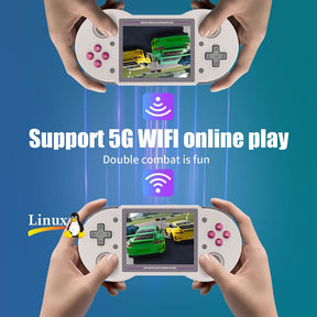 ANBERNIC RG353P เกมคอนโซลพกพา Android Linux Dual OS