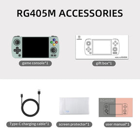 ANBERNIC RG405M 안드로이드 12 휴대용 게임 콘솔