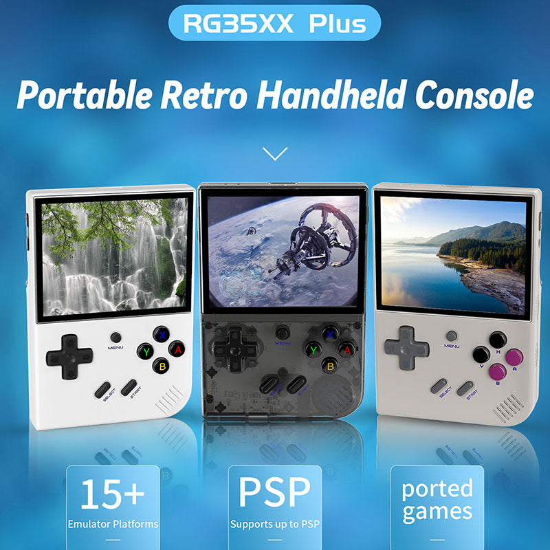 ANBERNIC RG35XX Game Console 64GB 5000 Games - WhatGeek