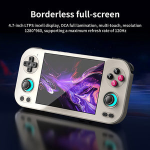 ANBERNIC RG476H AI Retro Handheld Game Console 4.7" 4:3 Screen Android