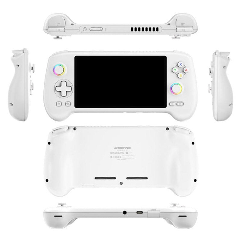 ANBERNIC RG557 クリアパープル ANBERNIC RG557 Game Console 12GB 256GB Transparent Purple