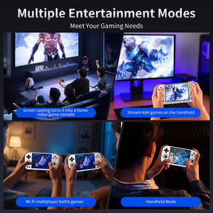 ANBERNIC RG 477M AI Handheld Game Console with Metal Build Supports PS2 and Wii
