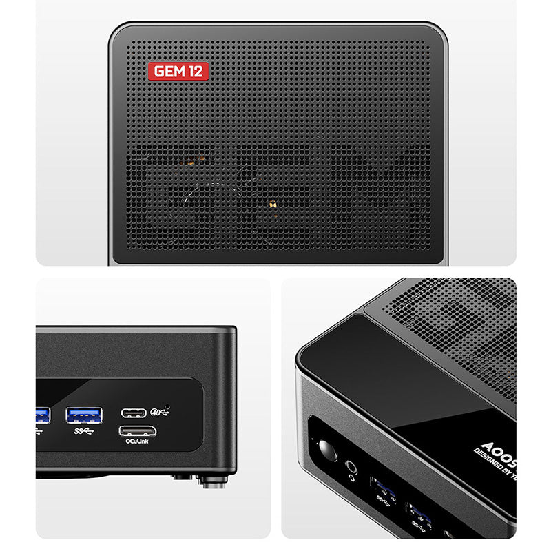 AOOSTAR GEM12 PRO Mini PC AMD Ryzen 7 - WhatGeek