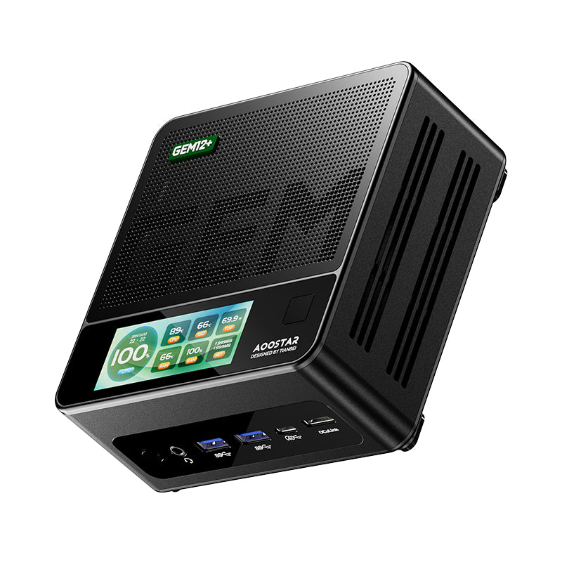 AOOSTAR GEM12+ Series Mini PC AMD R7 PRO 8845HS - WhatGeek