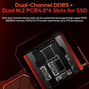 AOOSTAR GODZ Mini PC Ryzen 7 7435HS