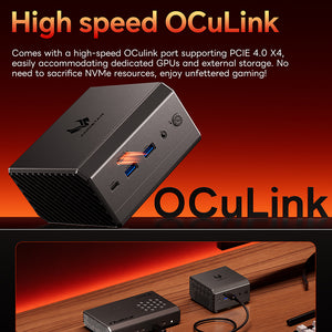 AOOSTAR GT37 Mini PC with Ryzen AI 9 OCulink Support