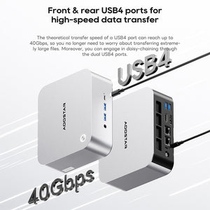 AOOSTAR MACO Mini PC with AMD R7 Pro 8845HS