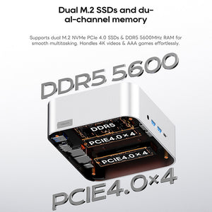 AOOSTAR MACO Mini PC with AMD R7 Pro 8845HS
