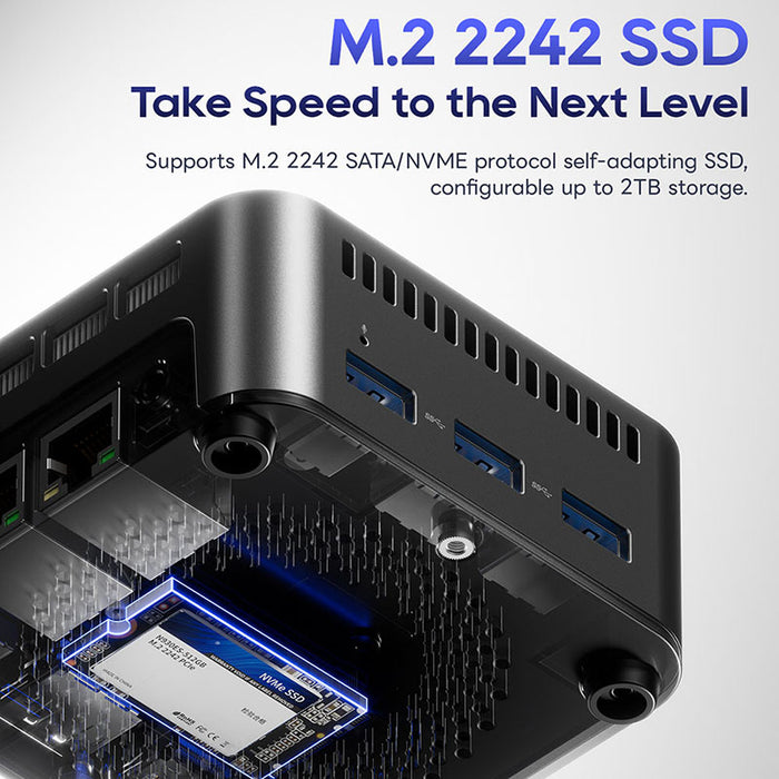 Aoostar N1 Pro N150 12 256gb Mini Pc Ssd AOOSTAR N1 Pro Mini Tower