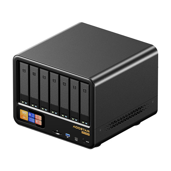 AOOSTAR WTR MAX 11 Bays NAS Mini PC with R7 PRO 8845HS OCuLink