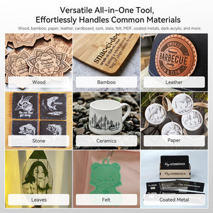 ATOMSTACK Swift Mini 3W Laser Engraver – Beginner-Friendly Desktop Engraving Machine