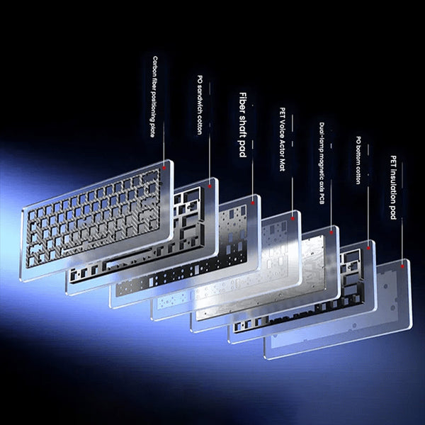 AULA AG60 Wired Aluminum Gaming Keyboard Magnetic Switch