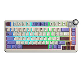 AULA AU75 Gasket 3 in 1 Wireless Mechanical Keyboard Creamy Keyboard
