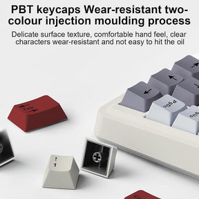 AULA AU75 Gasket 3 in 1 Wireless Mechanical Keyboard Creamy Keyboard