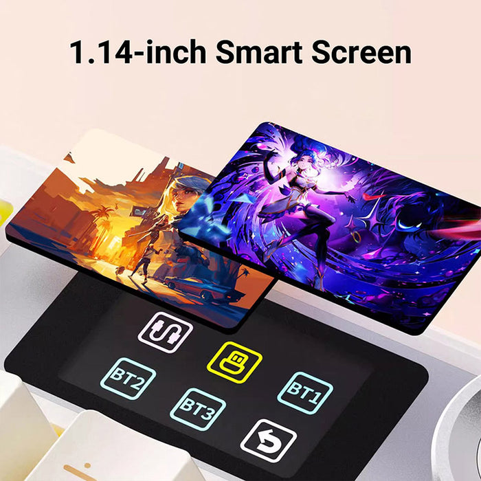 Aula Display AULA F108 Pro Tri-mode LCD Display Mechanical Keyboard - WhatGeek