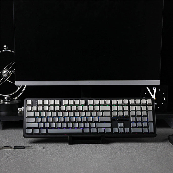 AULA F108 Pro Tri-mode LCD Display Mechanical Keyboard - WhatGeek