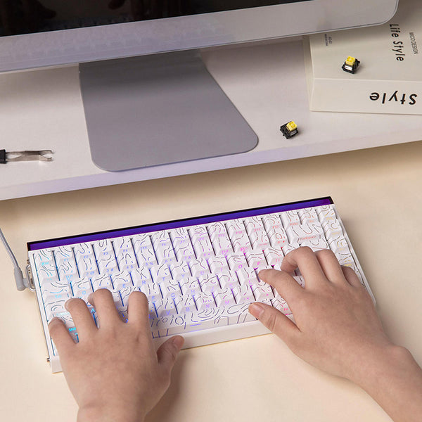 AULA HERO84 Magnetic Switch Gaming Keyboard with 8K Polling Rate