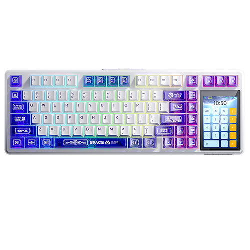 AULA L99 Tri-mode Mechanical Keyboard with 3.98" Smart Touchscreen