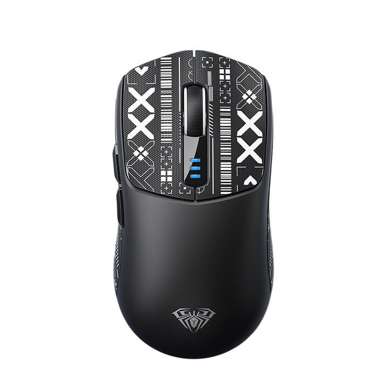 Mouse Sc AULA SC580 Tri-Mode Wireless Gaming Mouse with Anti-slip Stickers ...