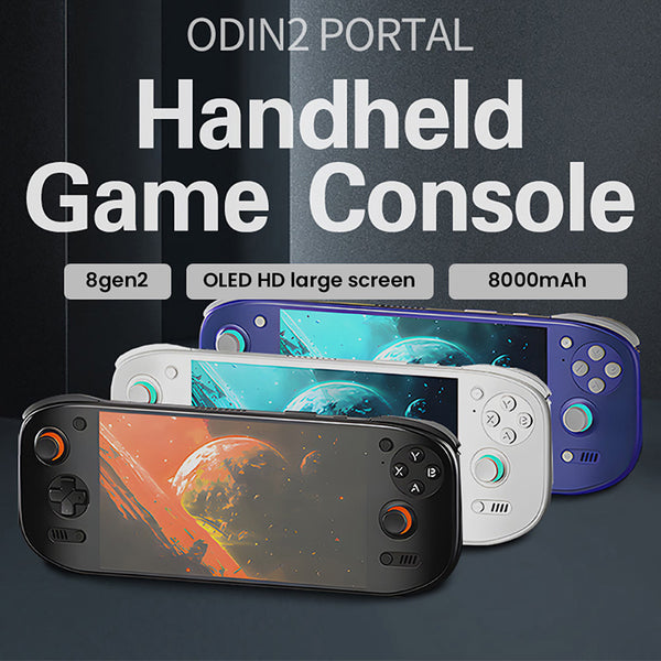 AYN Odin 2 Portal Handheld Game Console OLED Touchscreen Ergonomic Grip