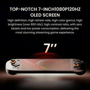 AYN Odin 2 Portal Handheld Game Console OLED Touchscreen Ergonomic Grip