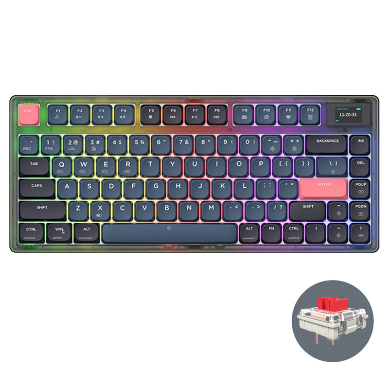 AJAZZ AK832 Pro Low Profile Mechanical Keyboard - Thumbnail 5