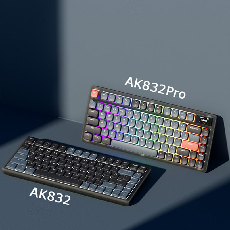 Ajazz AK832 Pro Low Profile mechanische Tastatur