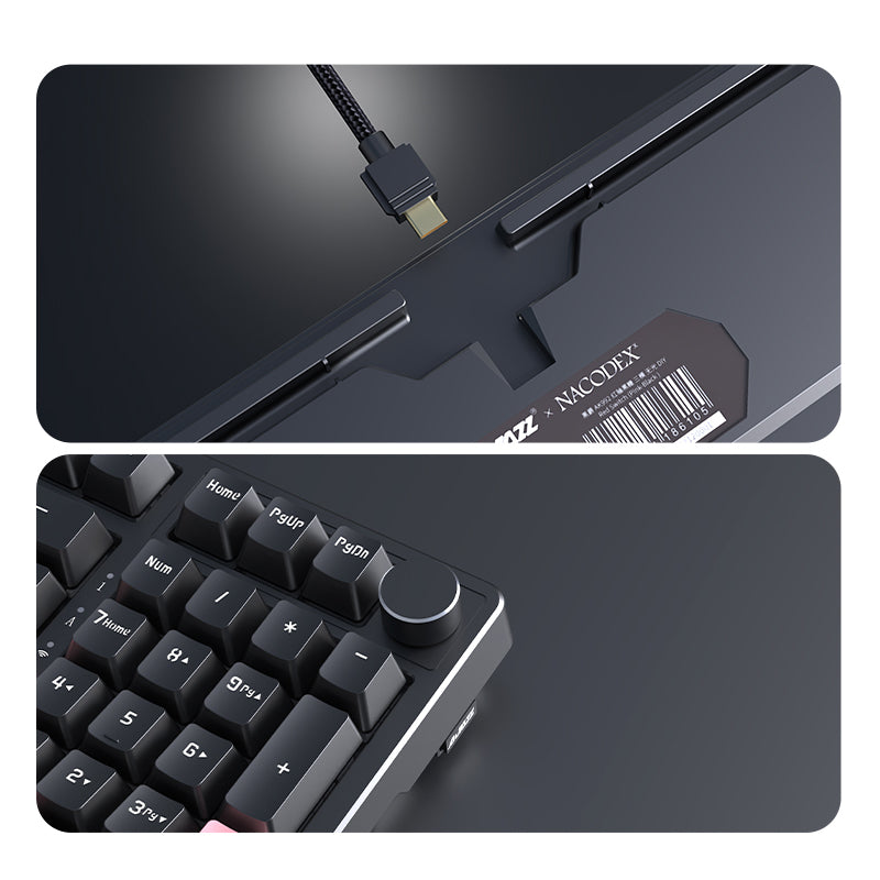 Ajazz AK992 Hot-swappable Mechanical Keyboard - WhatGeek