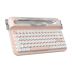 Ajazz AF84 Dual-Mode Typewriter Membrane Keyboard Retro Style