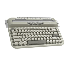 Ajazz AF84 Dual-Mode Typewriter Membrane Keyboard Retro Style