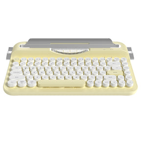 Ajazz AF84 Dual-Mode Typewriter Membrane Keyboard Retro Style