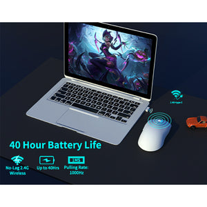 Ajazz AJ139 PRO 3395 Dual-Mode Wireless Gaming Mouse