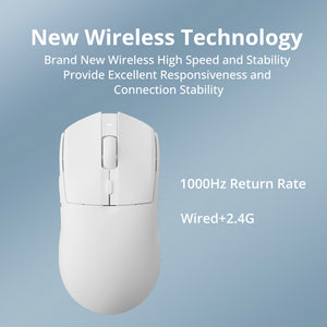 Ajazz AJ139 PRO 3395 Dual-Mode Wireless Gaming Mouse
