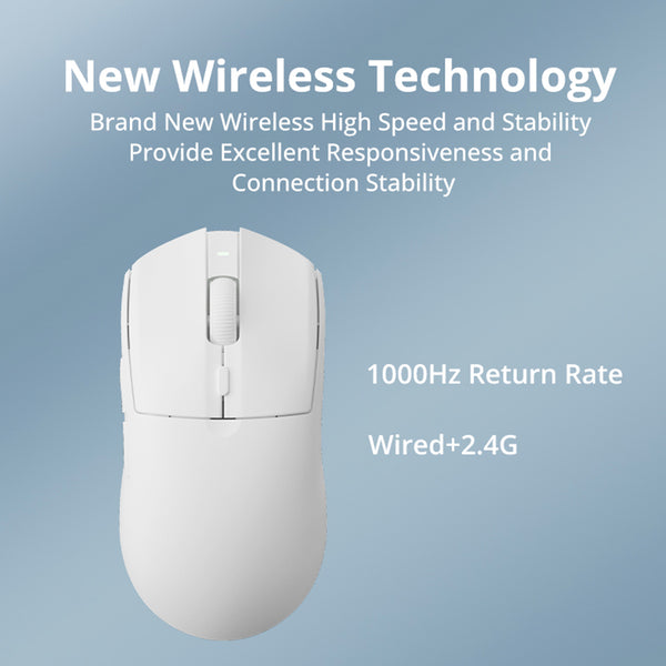 Ajazz AJ139 PRO 3395 Dual-Mode Wireless Gaming Mouse
