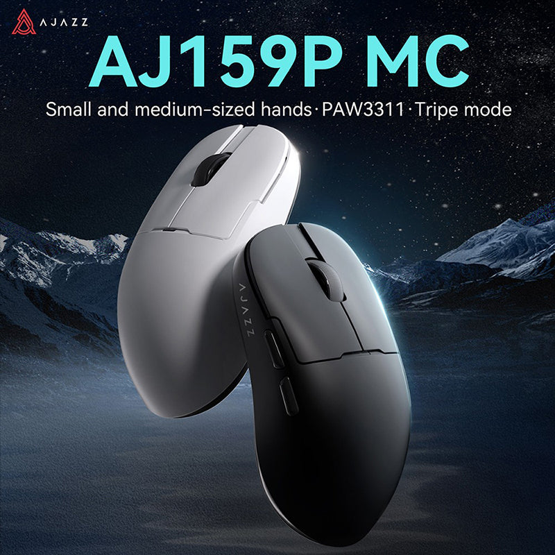 Ajazz AJ159P MC Tri-mode Wireless Gaming Mouse - Thumbnail 4