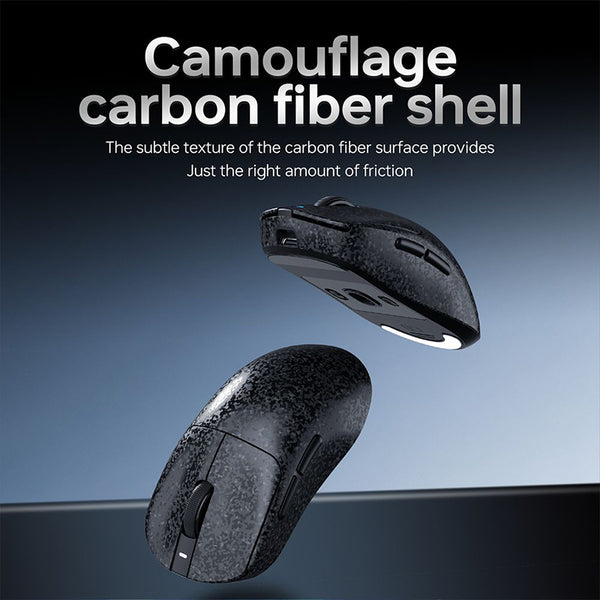 Ajazz AJ199 Lightweight Wireless Tri-Mode Gaming Mouse Carbon Fiber