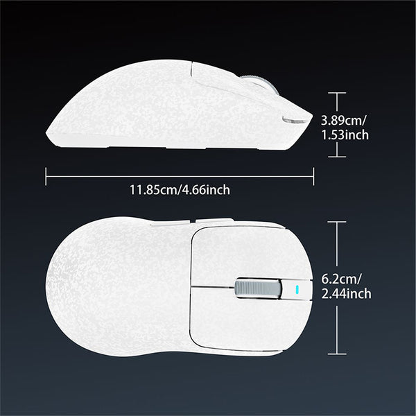 Ajazz AJ199 Lightweight Wireless Tri-Mode Gaming Mouse Carbon Fiber