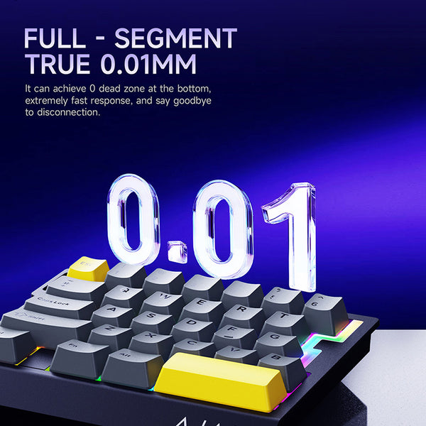 Ajazz AK029 One-Handed Gaming Keyboard for Left-Hand Wired