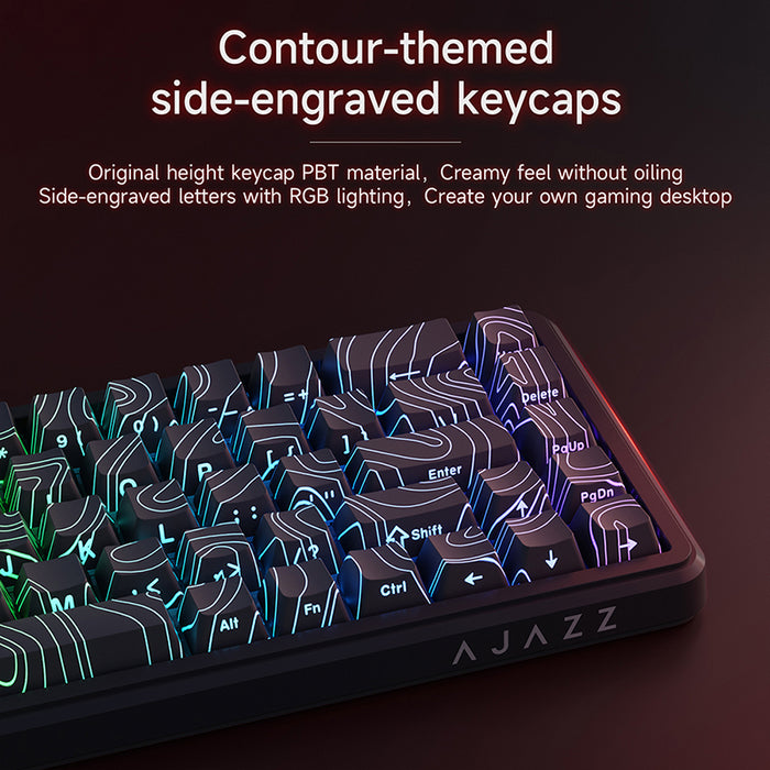 Ajazz AK680 MAX Magnetic Switch Wired Gaming Keyboard - WhatGeek