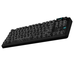 Ajazz AK870 Plus Tri-Mode Mechanical Keyboard with Display