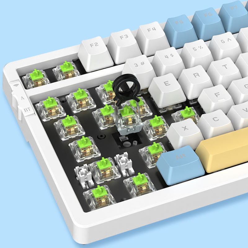 Ajazz_AK992_Summer_Blue_Wireless_Mechanical_Keyboard_15