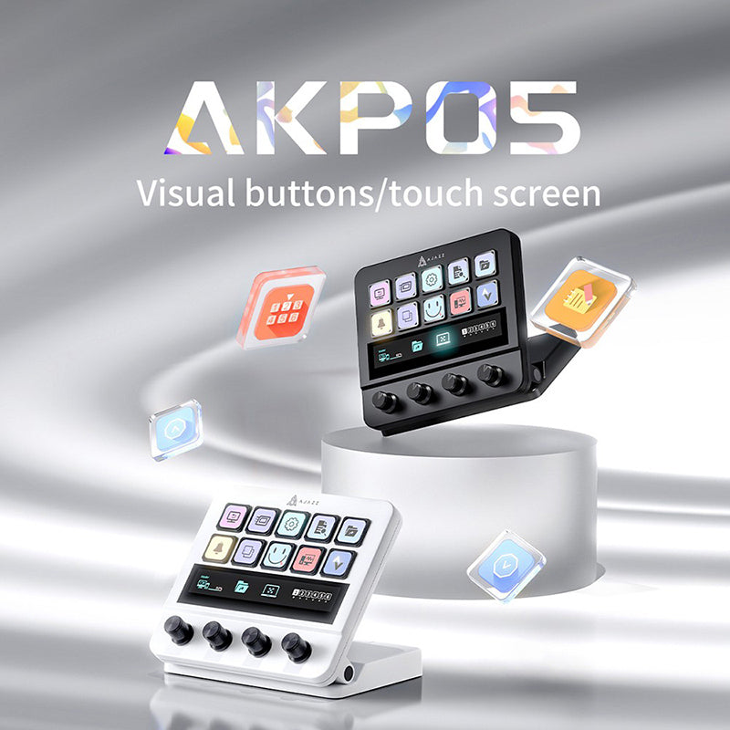 Ajazz AKP05E All-in-one Stream Deck - WhatGeek