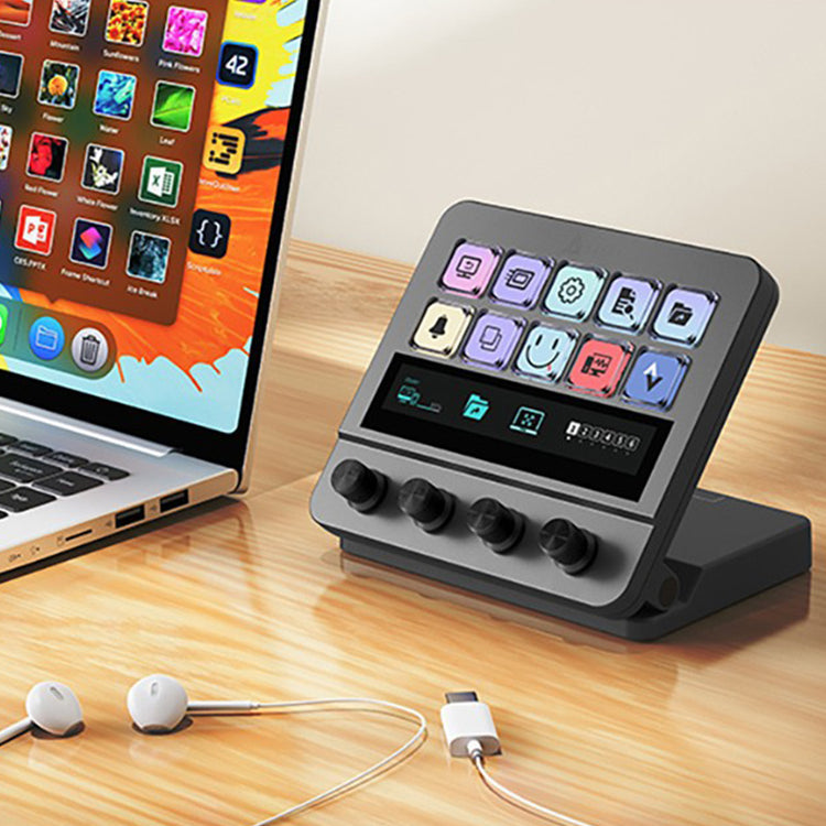 Ajazz AKP05E All-in-one Stream Deck - WhatGeek