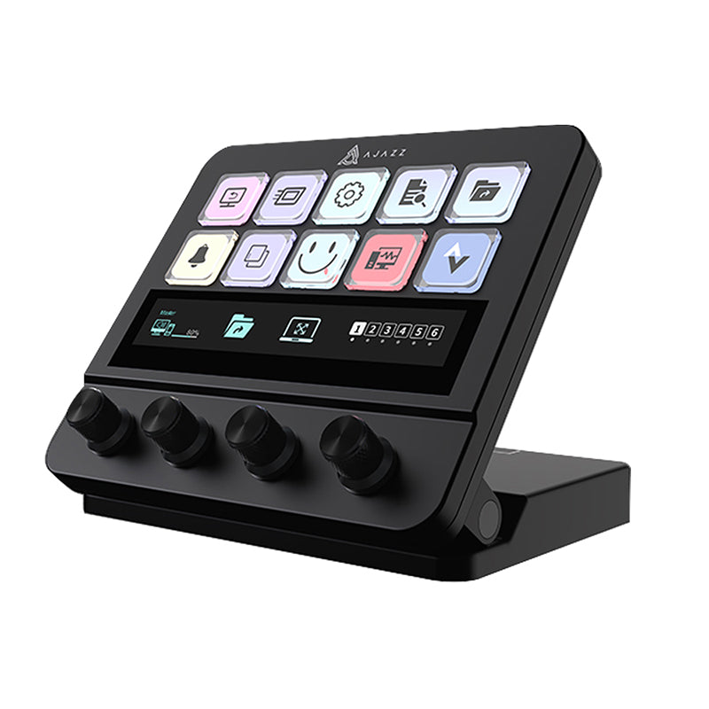 AJAZZ AKP05E ストリーミングメディアコントローラー AJAZZ AKP05E Desk Controller All-in-one streaming media controller